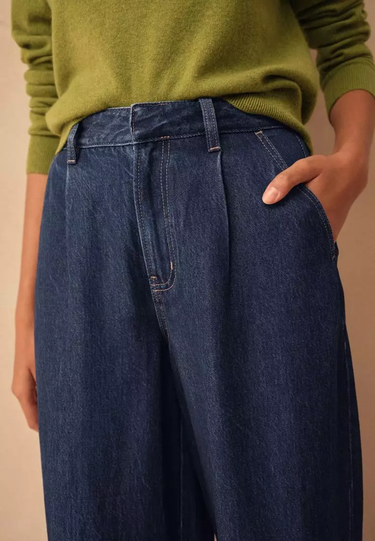N.Premium High Rise Culotte Jeans
