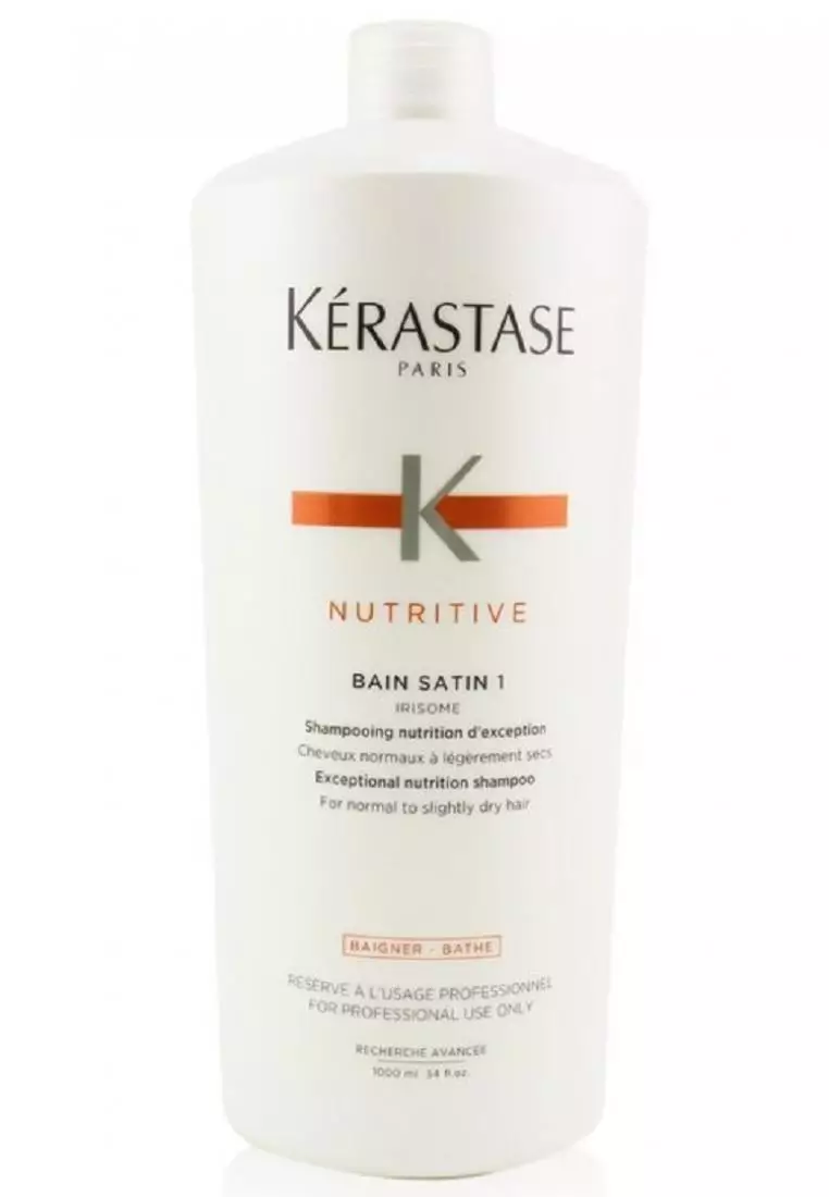 Kerastase Nutritive Bain Satin Exceptional Nutrition Shampoo 1000ml (With Pump)