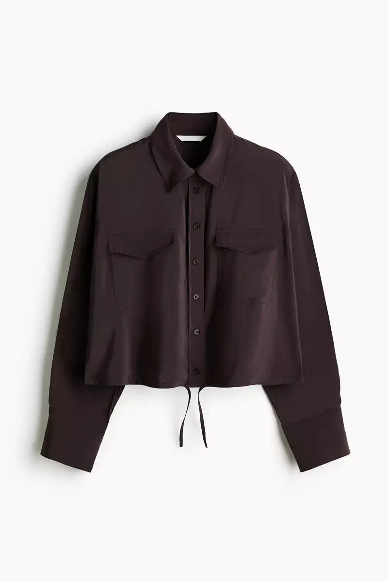 Drawstring shirt
