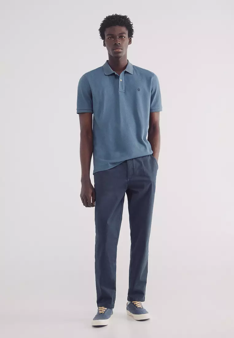 Essential Regular Fit Piqué Polo Shirt
