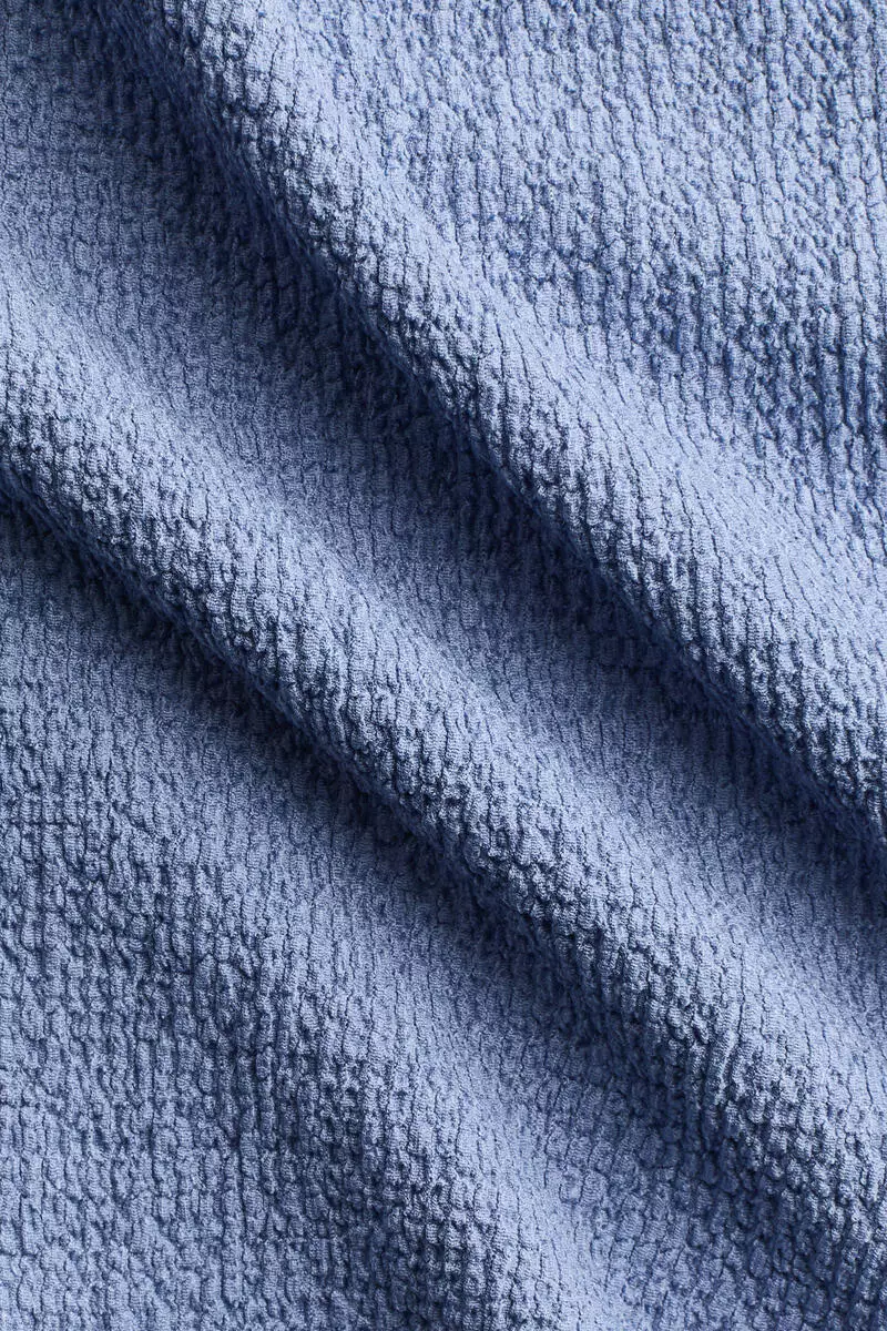 Textured jersey top