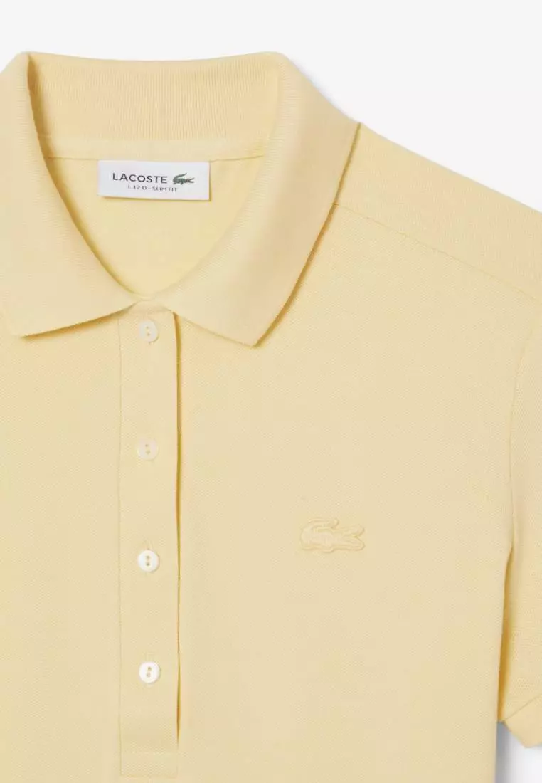 L.12.D Slim Fit Stretch Petit Piqué Polo Shirt