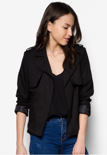 Trench Style Basiczalora時尚購物網評價 Jacket, 服飾, 夾克 & 大衣
