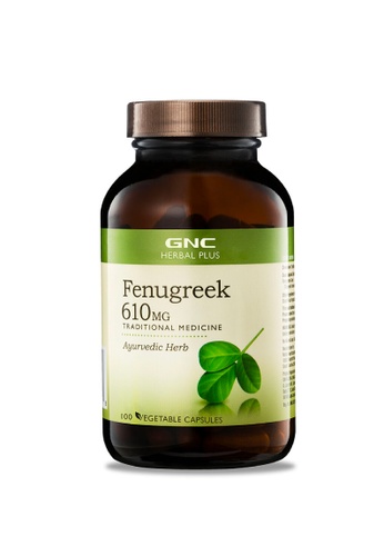 LAC GNC Herbal Plus Fingerprint Fenugreek 610mg (100 Vegetable Capsules) 0887DES9F771DCGS_1