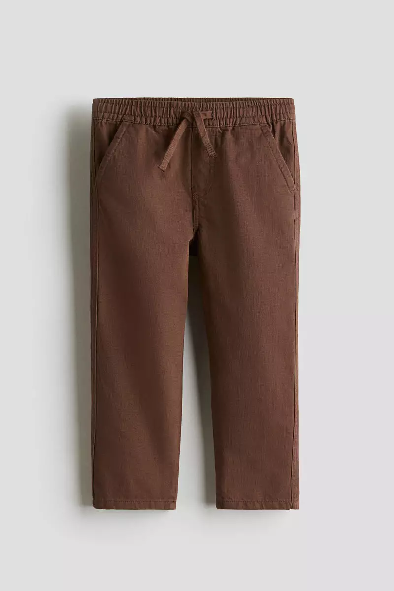 Cotton twill trousers