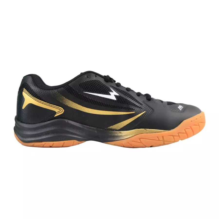 SEPATU BADMINTON EAGLE CLYDE BADMINTON SHOES - HITAM EMAS