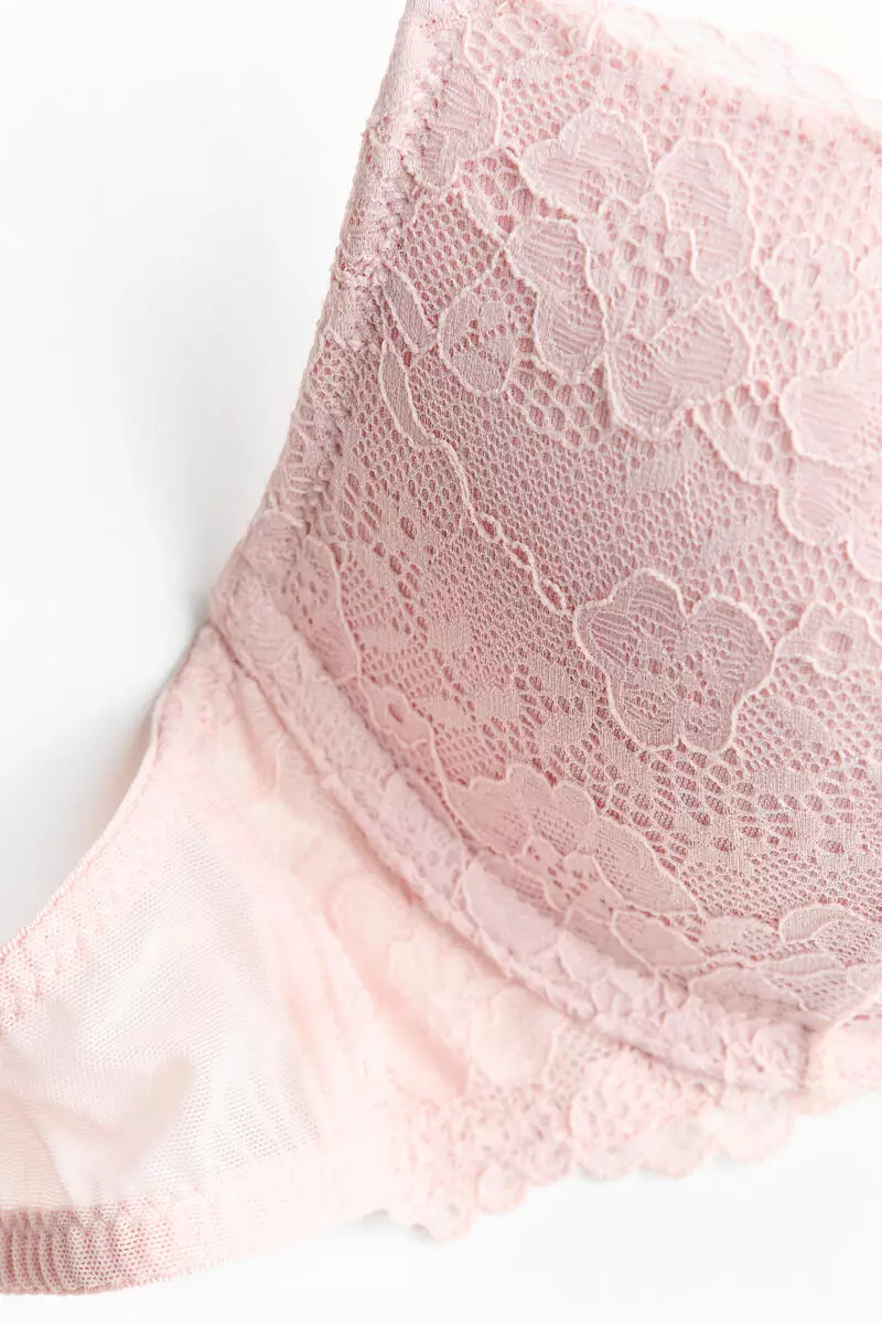 Lace push-up bra