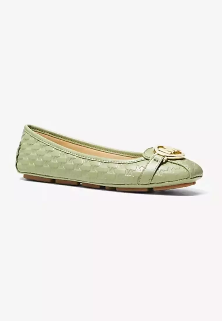 Zapatos Kors Punta Redonda Michael Kors Fulton Flats Para Mujer