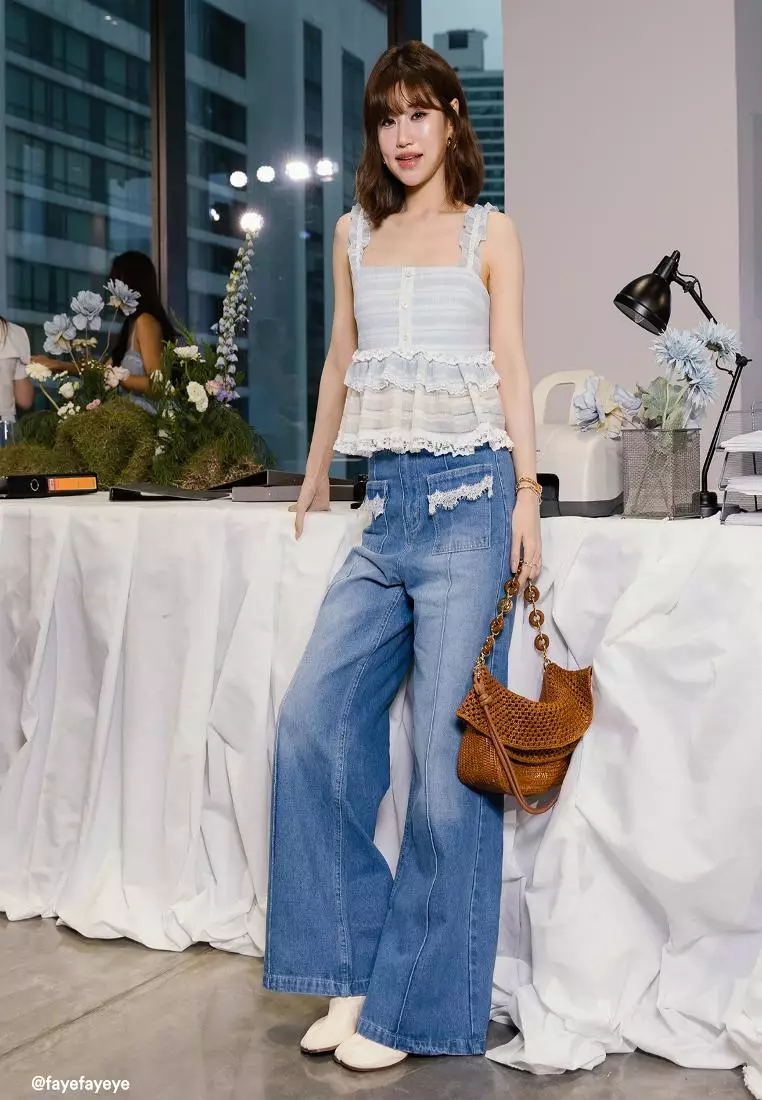 Ruffled Tiered Top