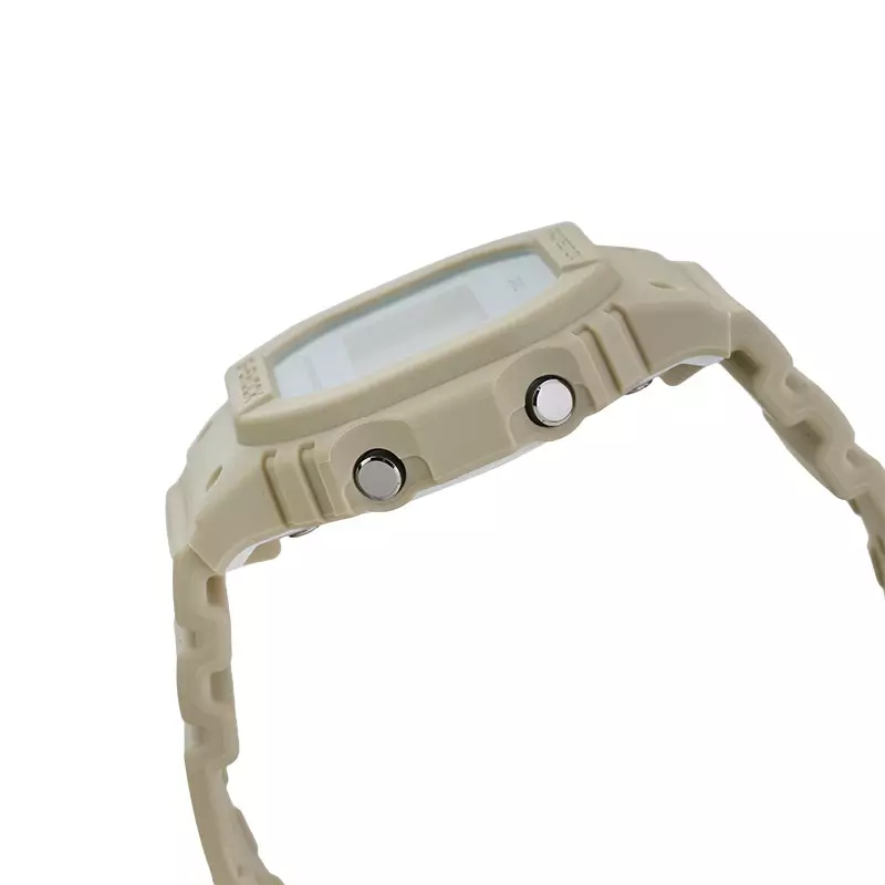 Jam Tangan Wanita Casio G-Shock GMD-S5600NC-9DR Ladies Natures Color Series Digital Dial Beige Resin Band