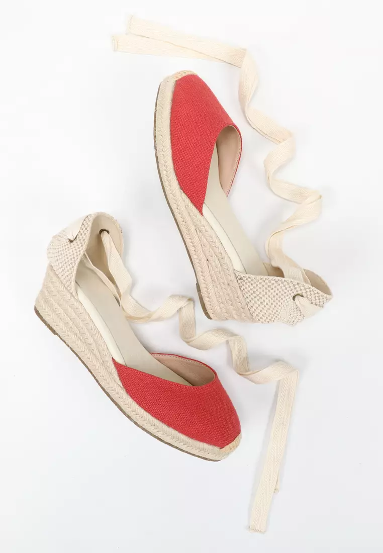 5CM Ankle Strap Wedge Sandals HB103