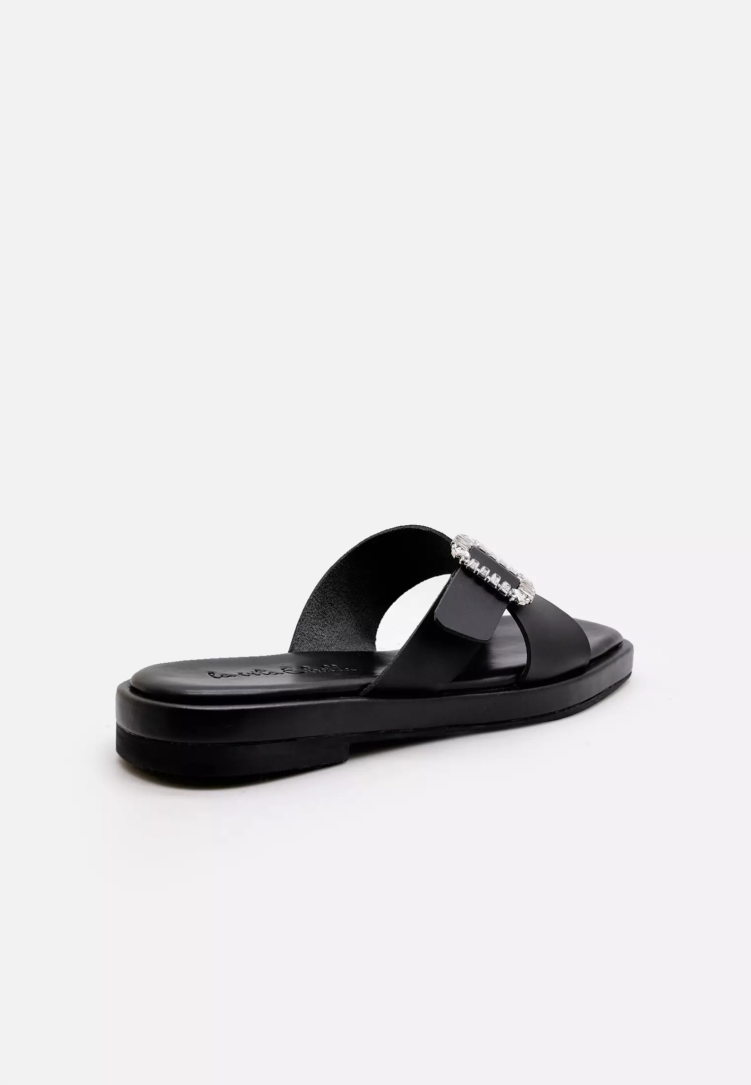 Millie Crystal Sandal Flat Wanita