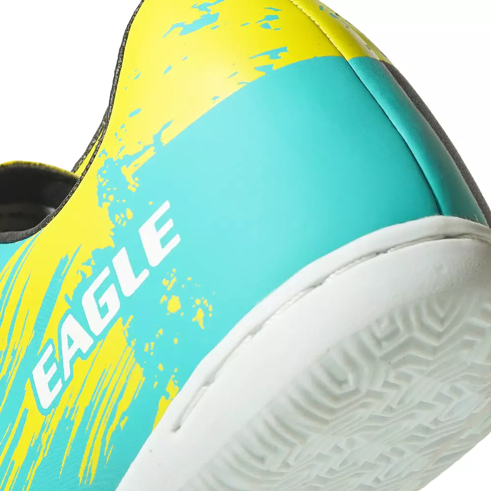 Eagle Sepatu Futsal Veloza - TOSKA/KUNING