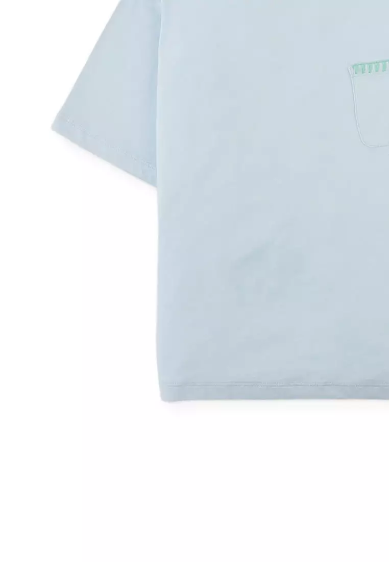 Casper Tee with Stitched Pocket