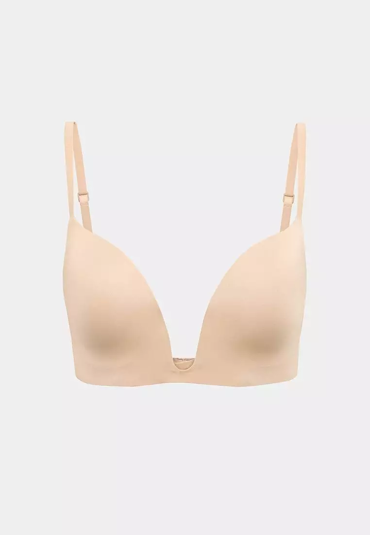 Body Invisibles Wired Push Up Plunge Bra