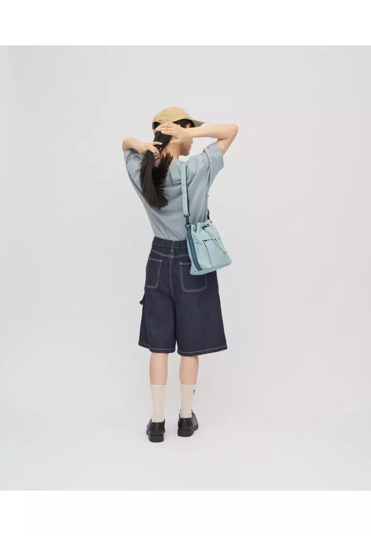 Plain-me 防潑水桶包 - 藍色