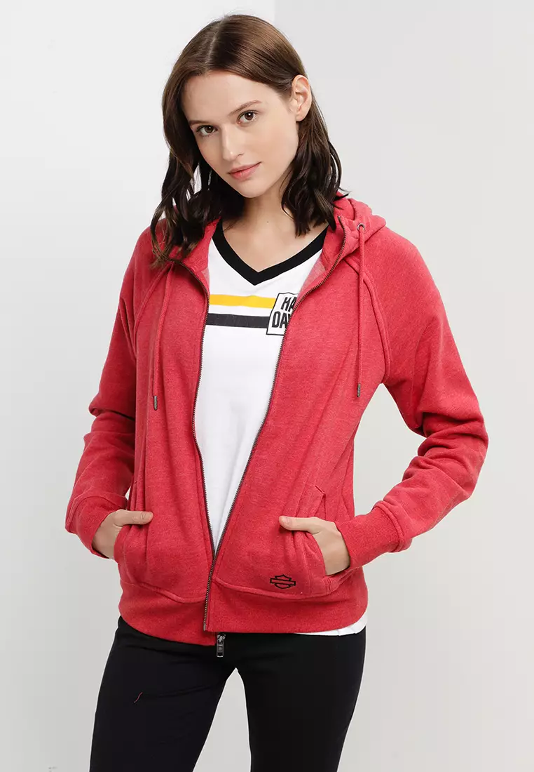 Buy Harley-Davidson Metropolitan Zip Front Hoodie Online | ZALORA Malaysia