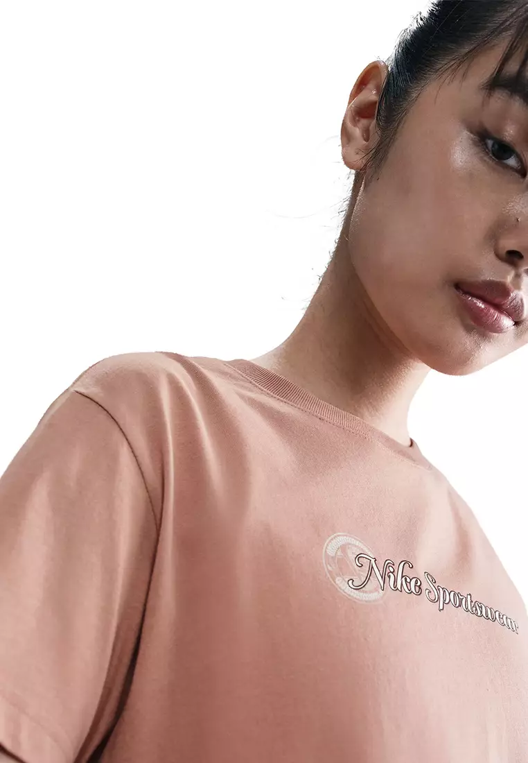 Sportswear Club Loose Cropped T-Shirt