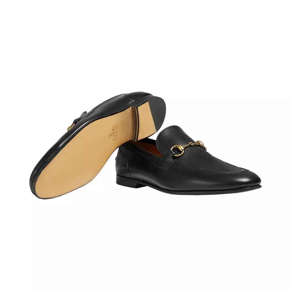 Jordaan Leather Loafers Black