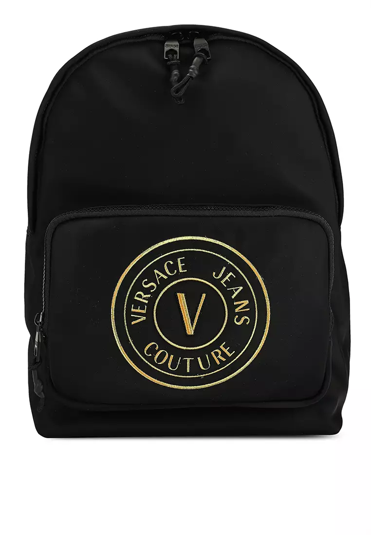 Versace jeans couture online backpack black