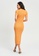 Sável orange Ashley Knit Dress 9C70AAAD13FD62GS_3