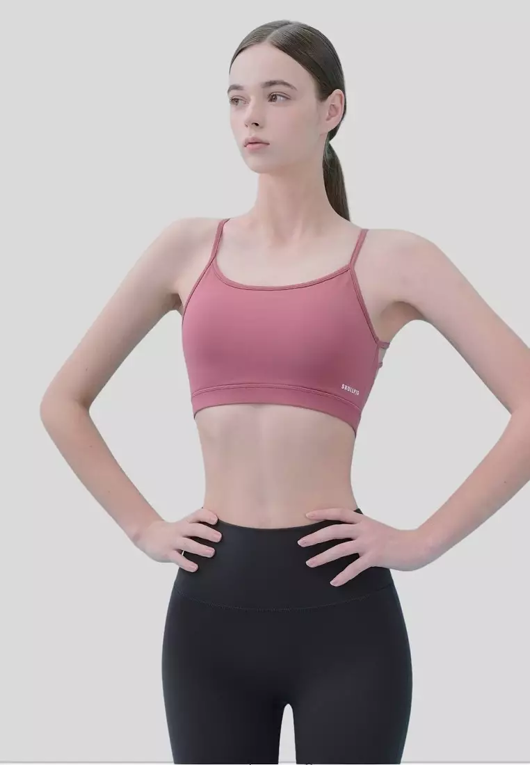 Skullpig [ATY Advance] Four-Strap Bra Top (Scone pink) Quick-drying Running  Fitness Yoga Hiking 2024, Buy Skullpig Online