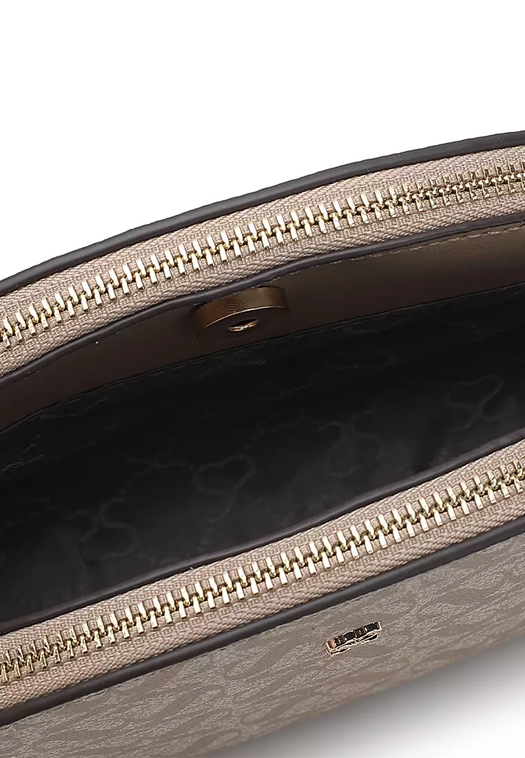 Women's Sling Bag / Crossbody Bag (Tas Selempang Wanita) - Krem