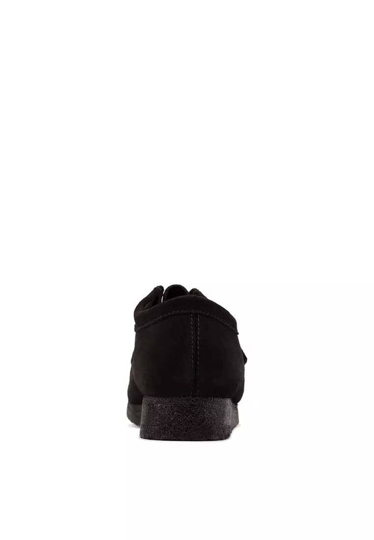Buy CLARKS Mens Wallabee Moccasins - Black Sde 2025 Online