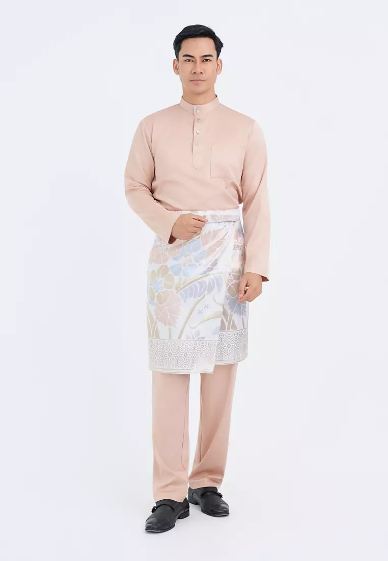 Gene Martino - Faez Baju Melayu Slim Fit Sedondon – Adult 1292