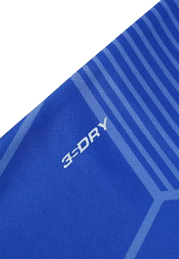 3Second Men's Collar Jersey T-Shirt Short Sleeve Relaxed Fit Polyester Diego OL-C290725