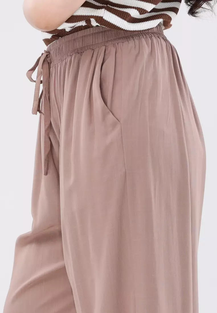 Soft Linen Cullotes Pants