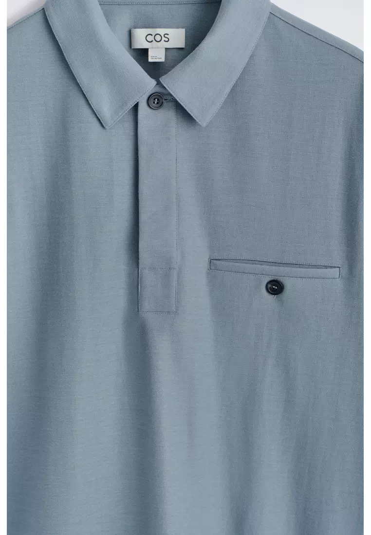 FLUID JERSEY POLO SHIRT