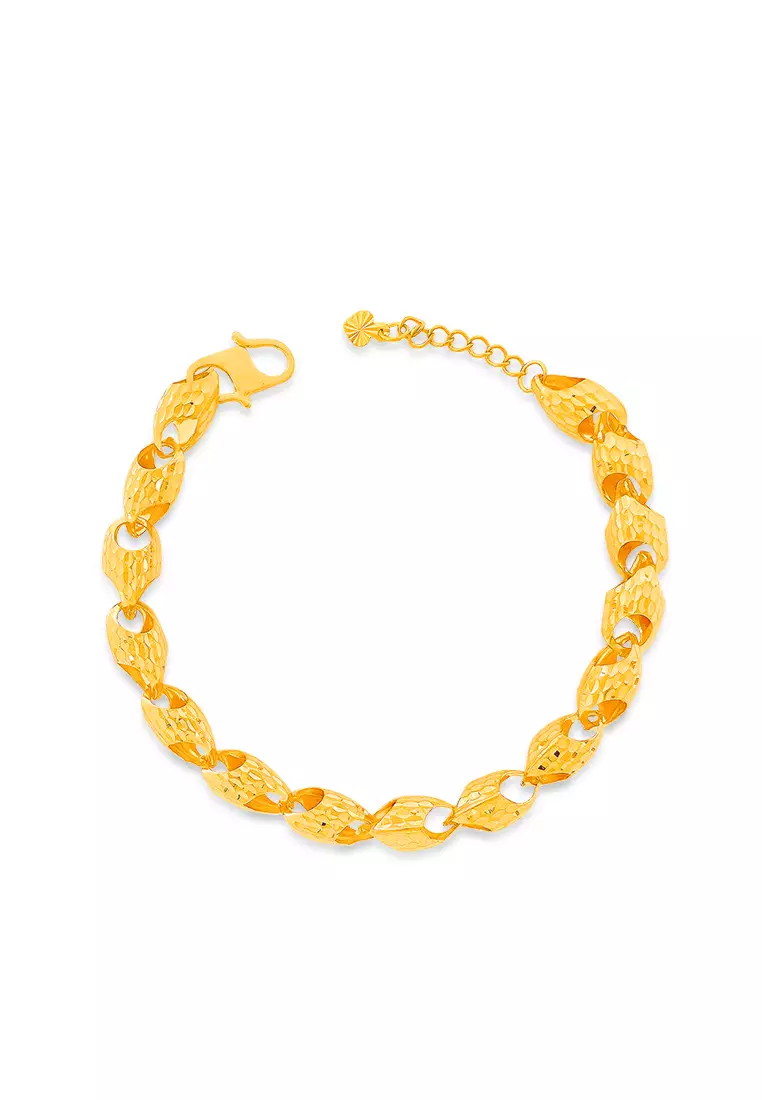 916/22K Gold Bracelet T87 (L Size)