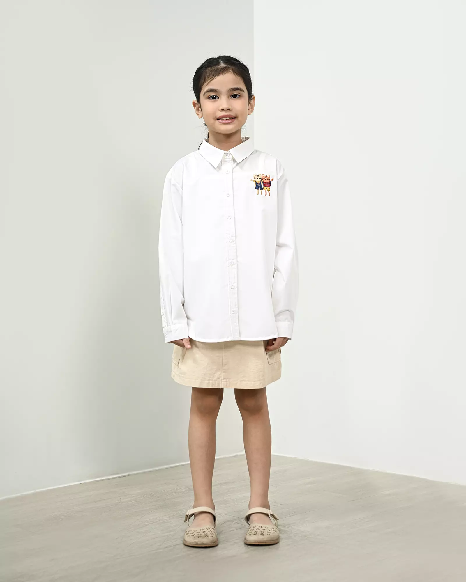 Geulis.id MAPLE SHIRT - White