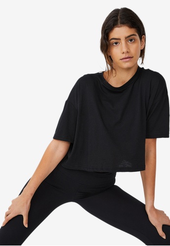 Cotton On Body black Relaxed Active Recycled T-Shirt 58038AA60C0884GS_1