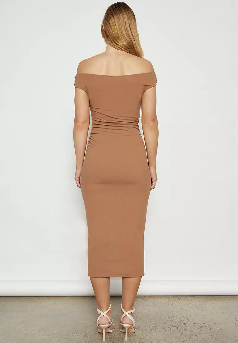 Multi Wear Neckline Jersey Dress