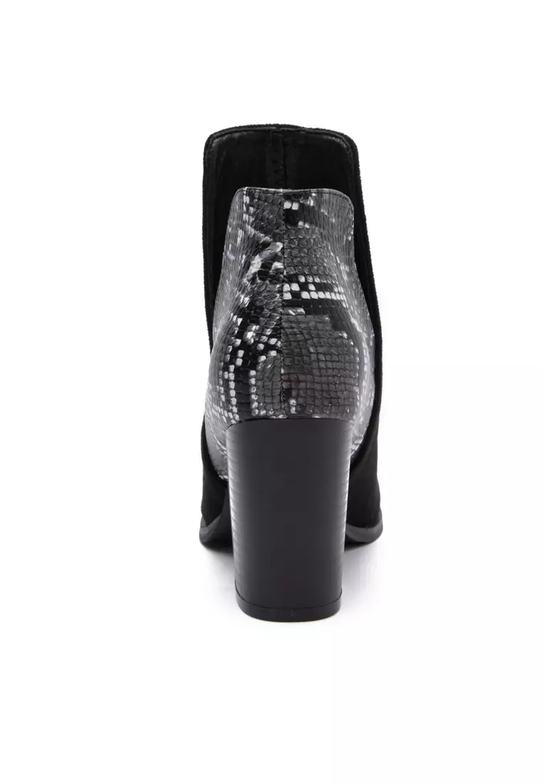 8CM Stitched Ankle Boots WTY4051-26