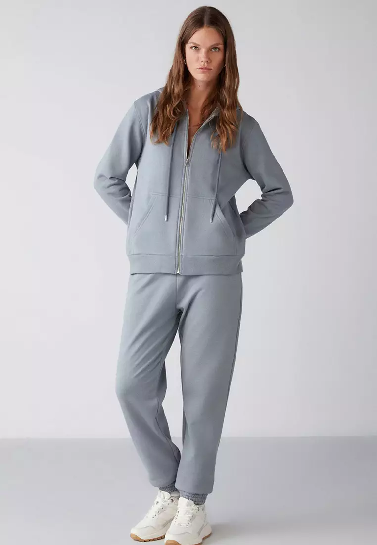 Carlota Relaxed Fit Zip Hoodie