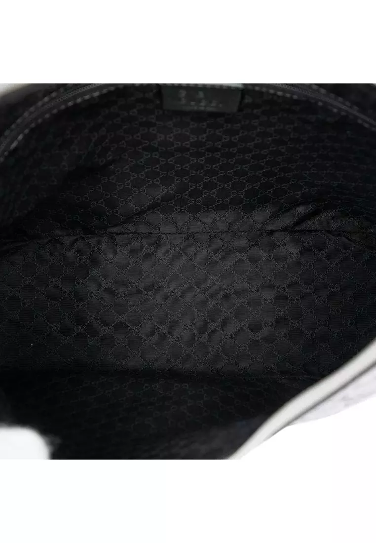 Pre-Loved Gucci Metallic Guccissima Shoulder Bag