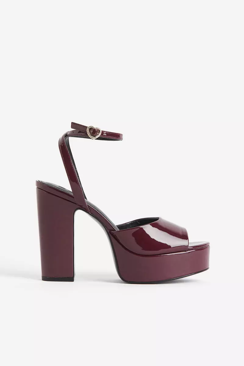 Discount on H&m  shoes - SKU: Heeled Platform Sandals