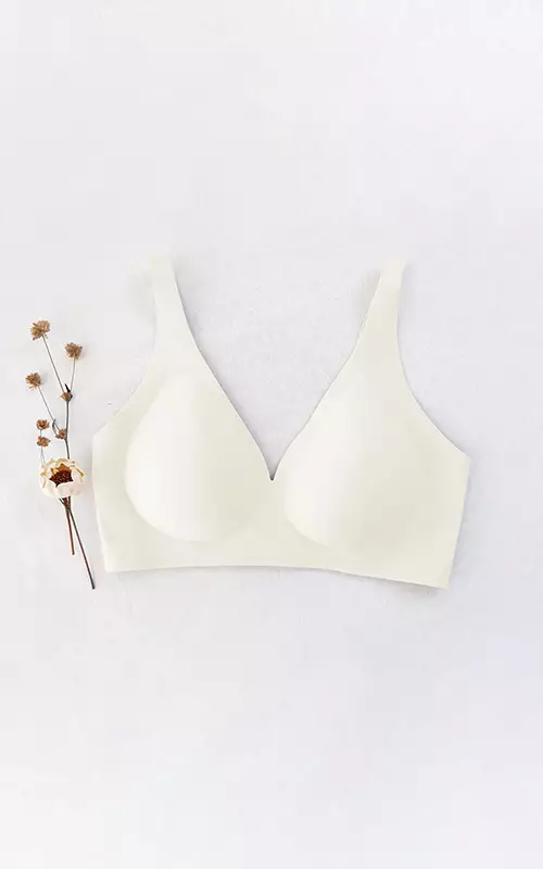Bra Tea Skin Wireless Push Up N10-3035V - Cream