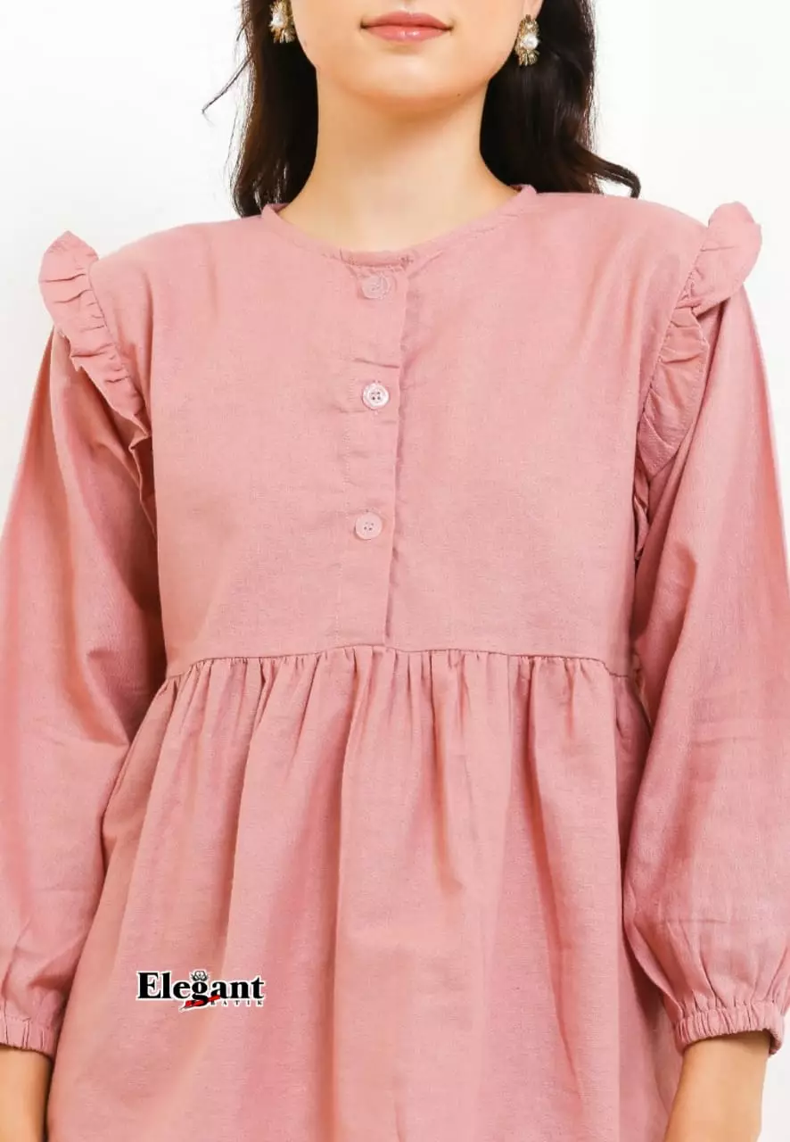 Alesha Blouse Oversize Lavender Pink