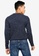 !Solid navy Marco Crew Neck Sweater 63337AAB37322DGS_2