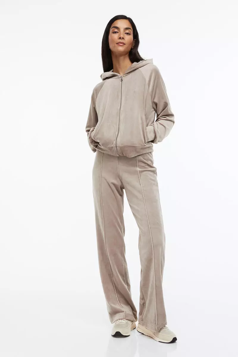 velour tracksuit h&m