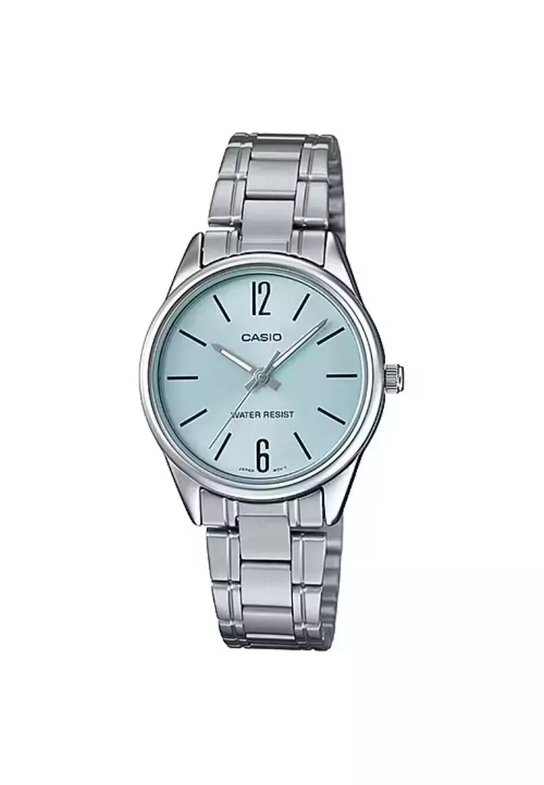 Casio watch blue new arrivals face