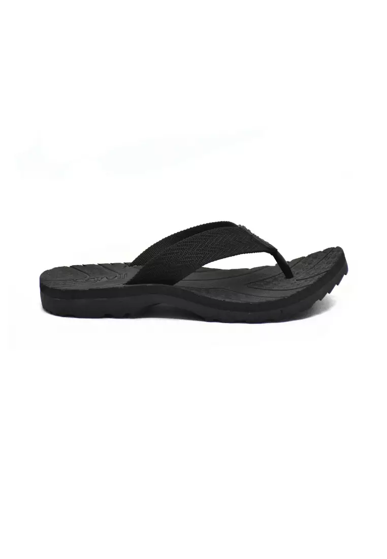 Carvil Sandal Pria Hobart-Me Black