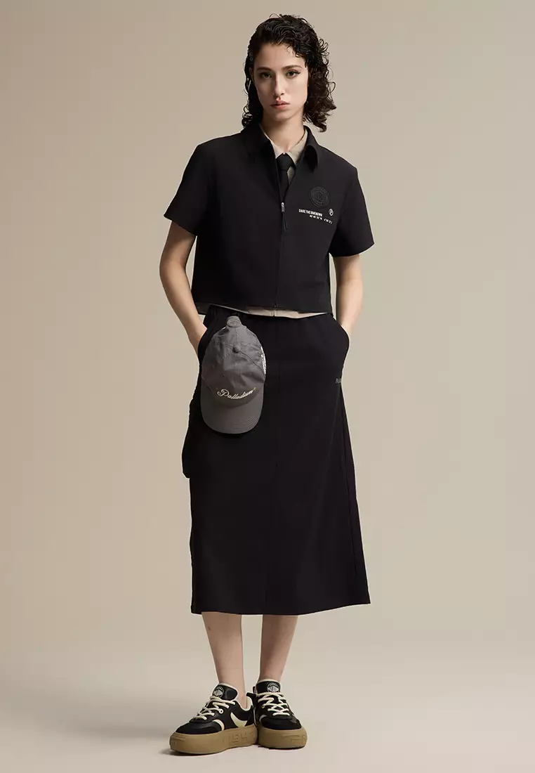 WOMEN'S CARGO MIDI SKIRT
