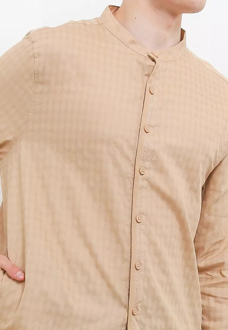 Esteban Stand Collar Shirt