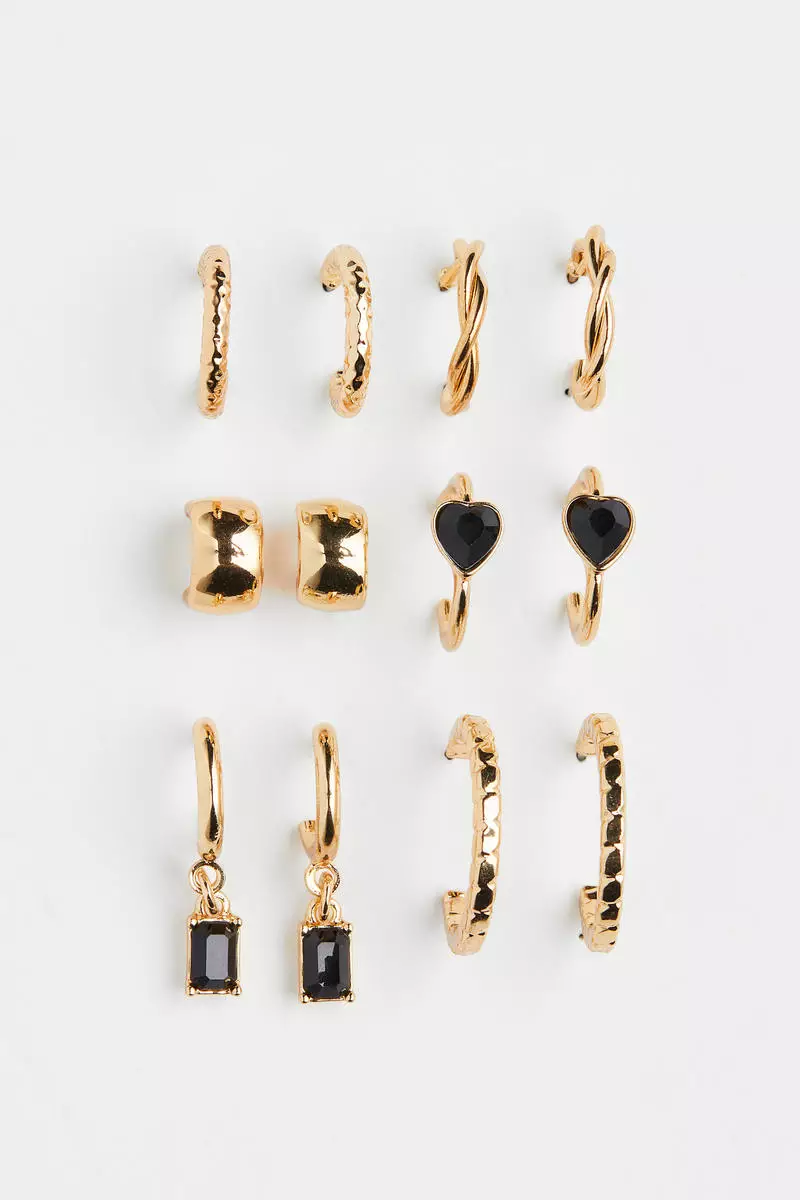 Buy H M 6 pairs earrings Online ZALORA Malaysia