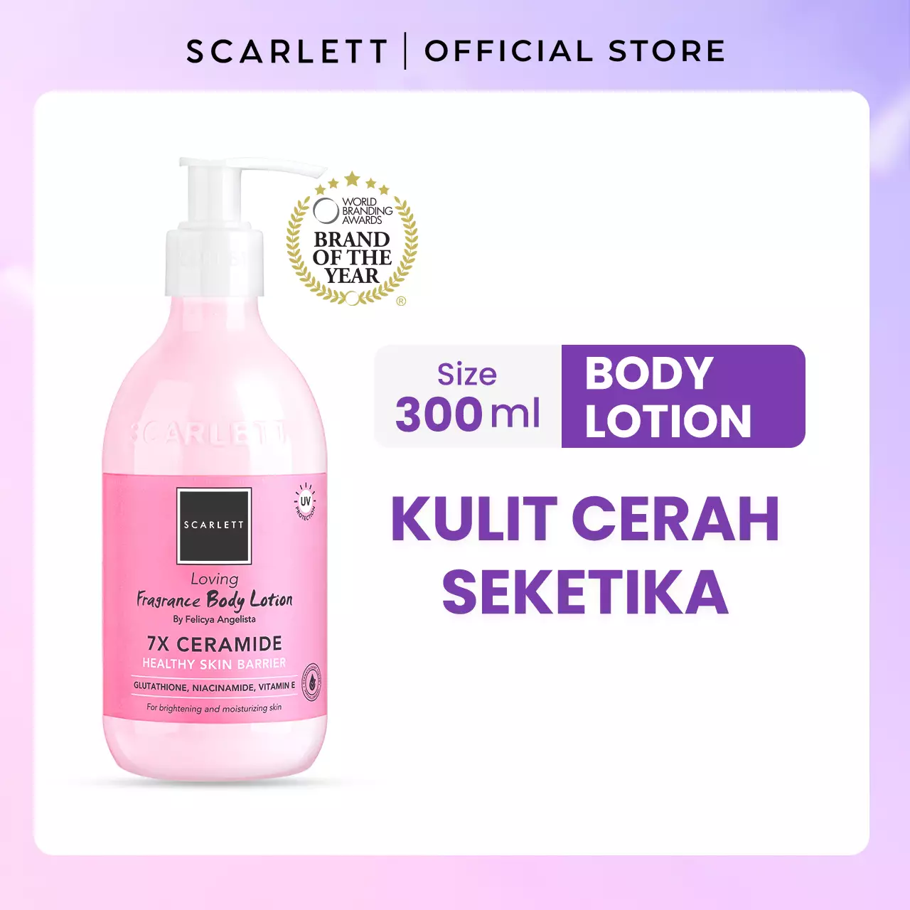 Scarlett Whitening Body Lotion Loving